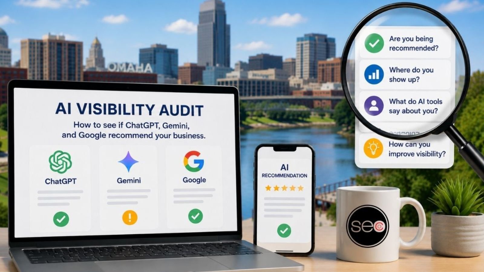 AI visibility audit in Omaha